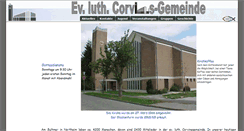 Desktop Screenshot of corvinus-northeim.de