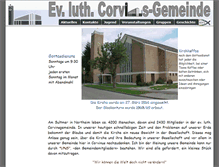 Tablet Screenshot of corvinus-northeim.de